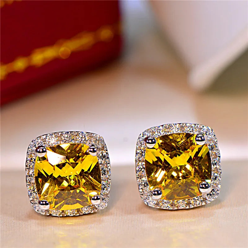Vintage Double Stud Earrings