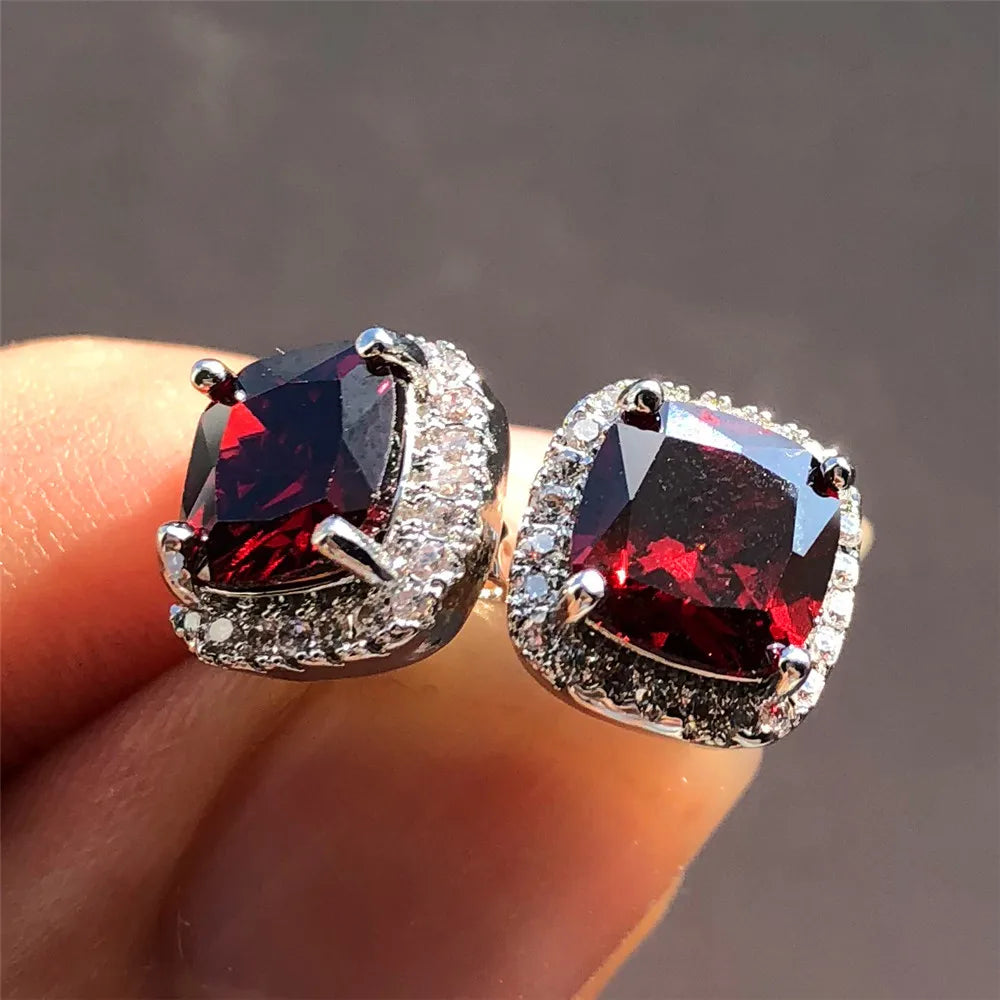Vintage Double Stud Earrings