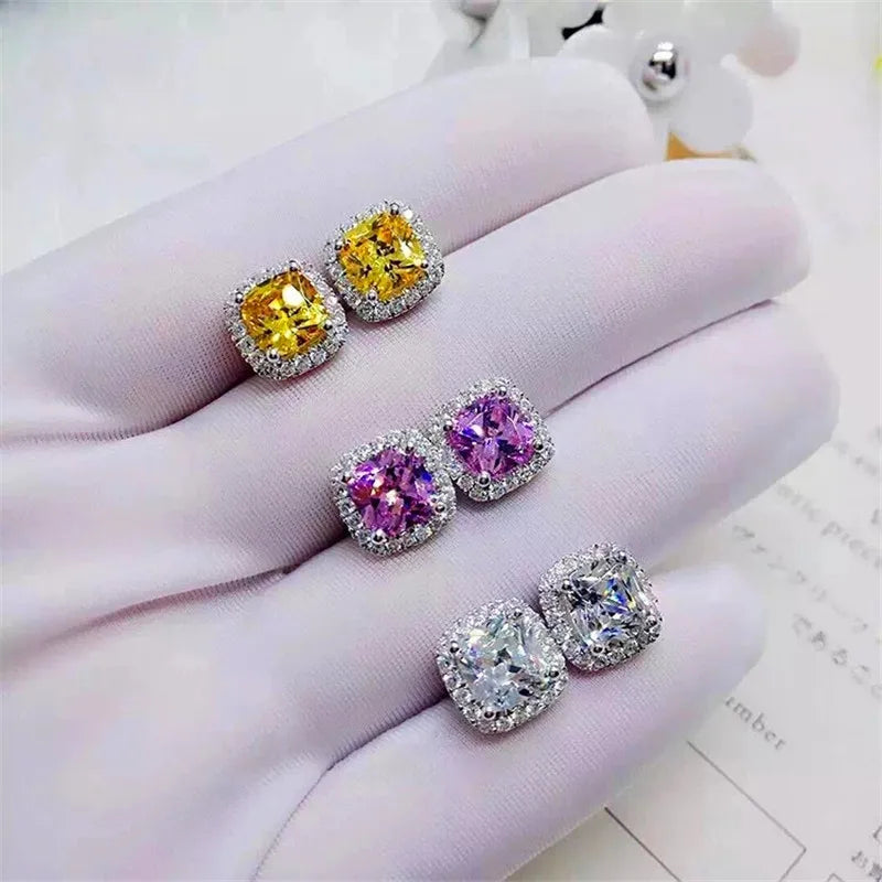 Vintage Double Stud Earrings