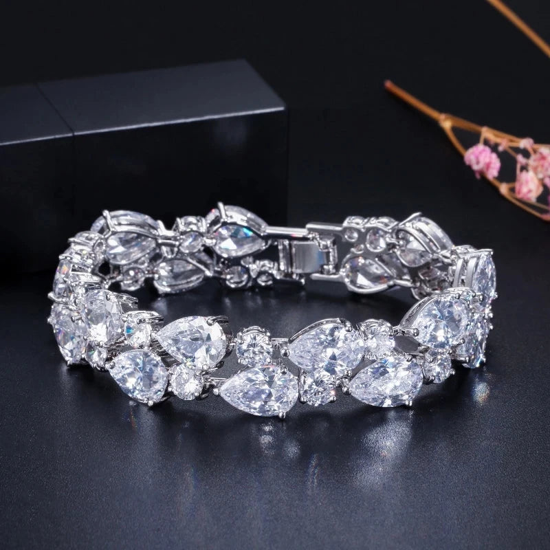 Dual Tear Drop Bracelet