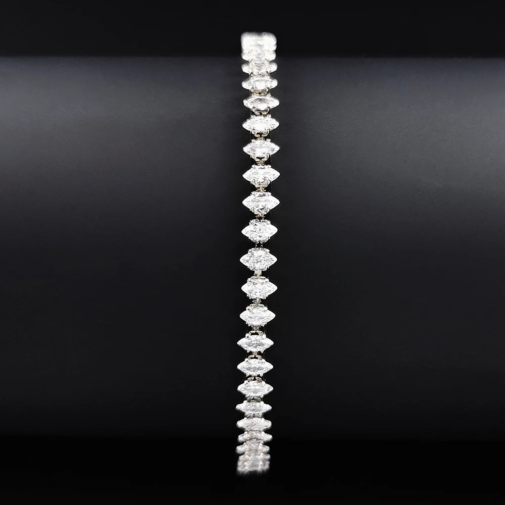 Marquise Oval Cut Bracelet