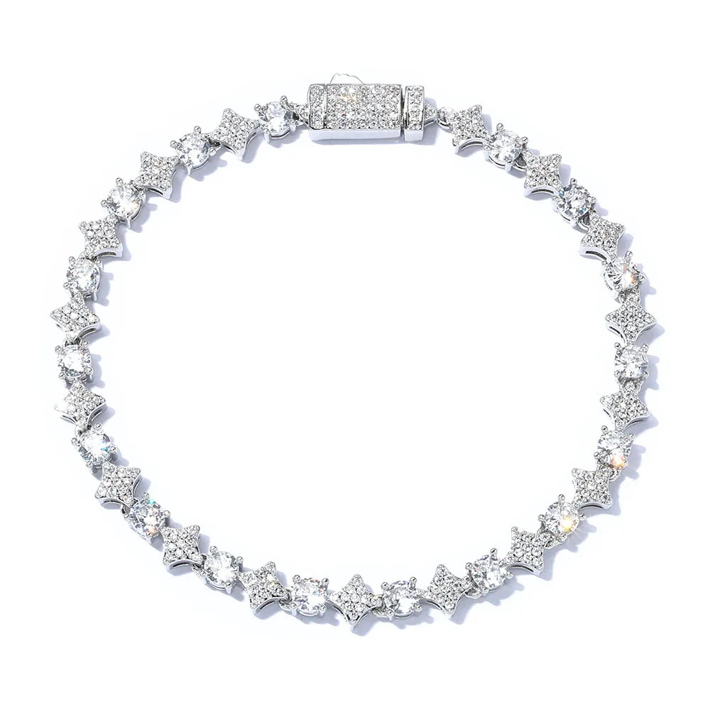Sun Star Tennis Bracelet