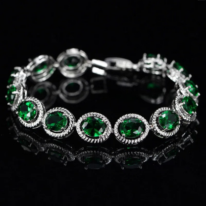 Halo Blossom Drop Bracelet