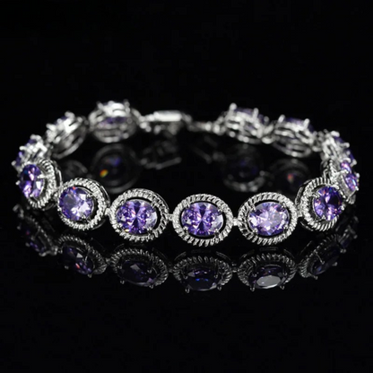 Halo Blossom Drop Bracelet