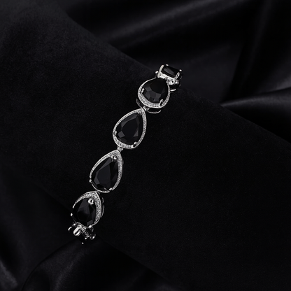 Retro Blossom Drop Bracelet