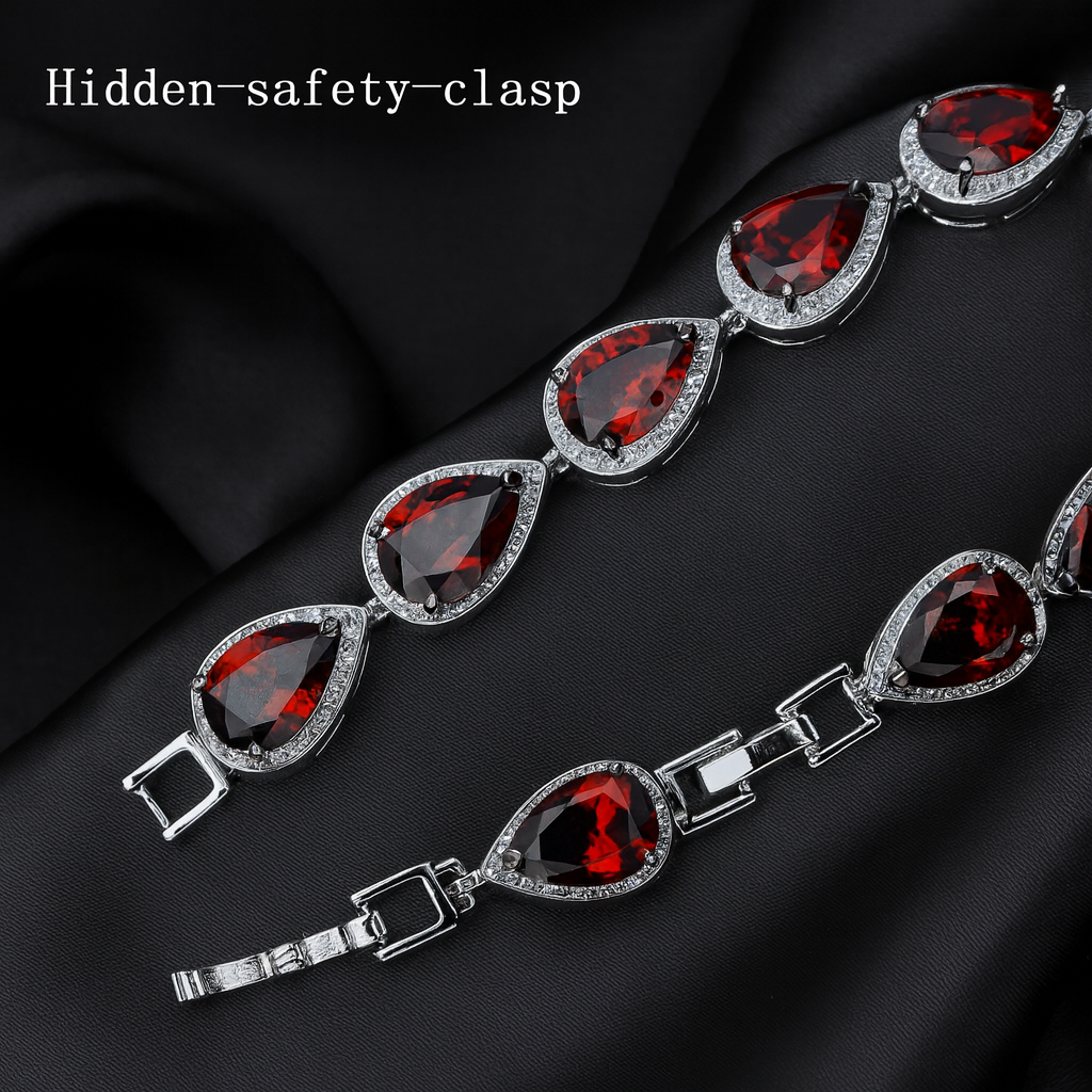 Retro Blossom Drop Bracelet