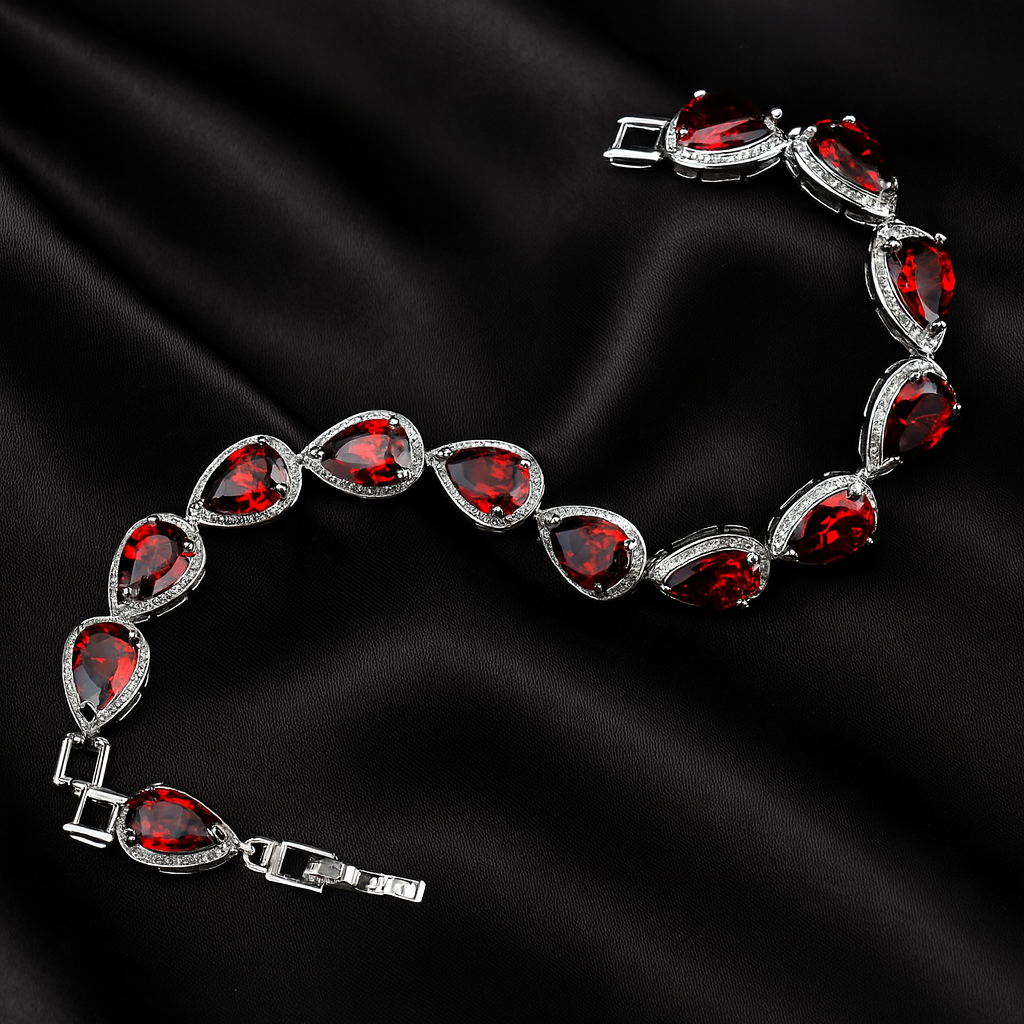 Retro Blossom Drop Bracelet