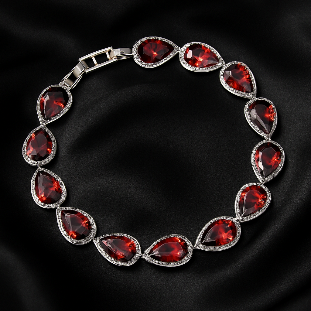 Retro Blossom Drop Bracelet