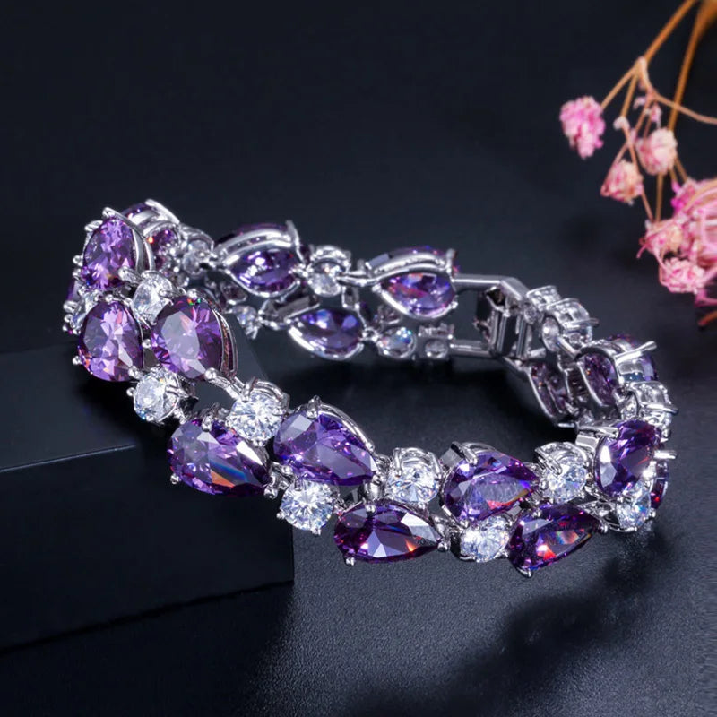 Dual Tear Drop Bracelet