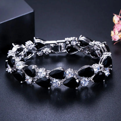 Dual Tear Drop Bracelet