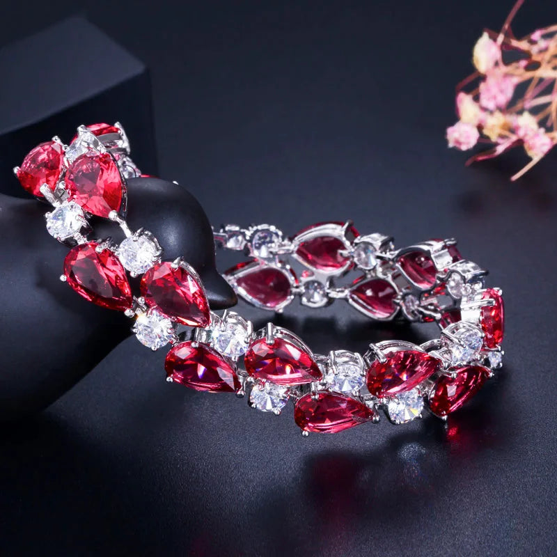 Dual Tear Drop Bracelet