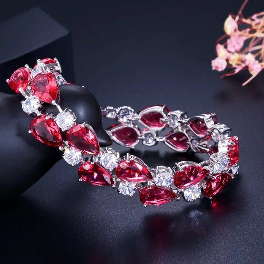 Dual Tear Drop Bracelet