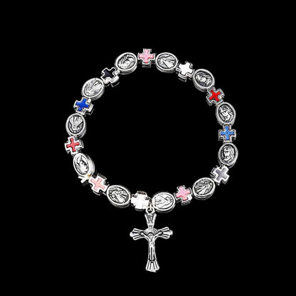 Sacred Heart Rosary Bracelet