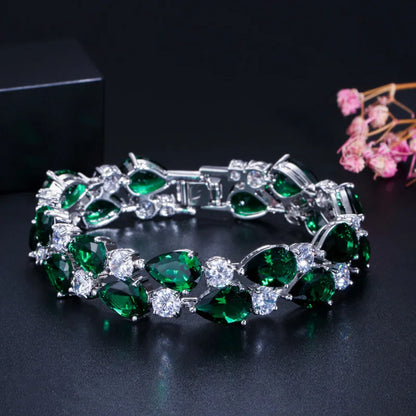 Dual Tear Drop Bracelet