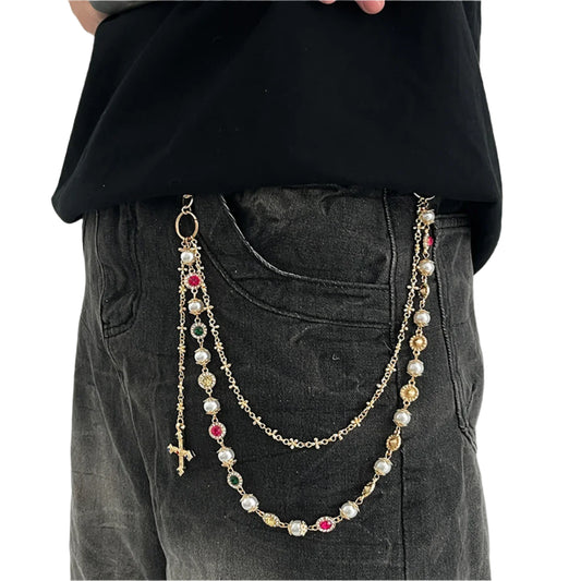 Salircon V2 Cross Pearl Beltchain