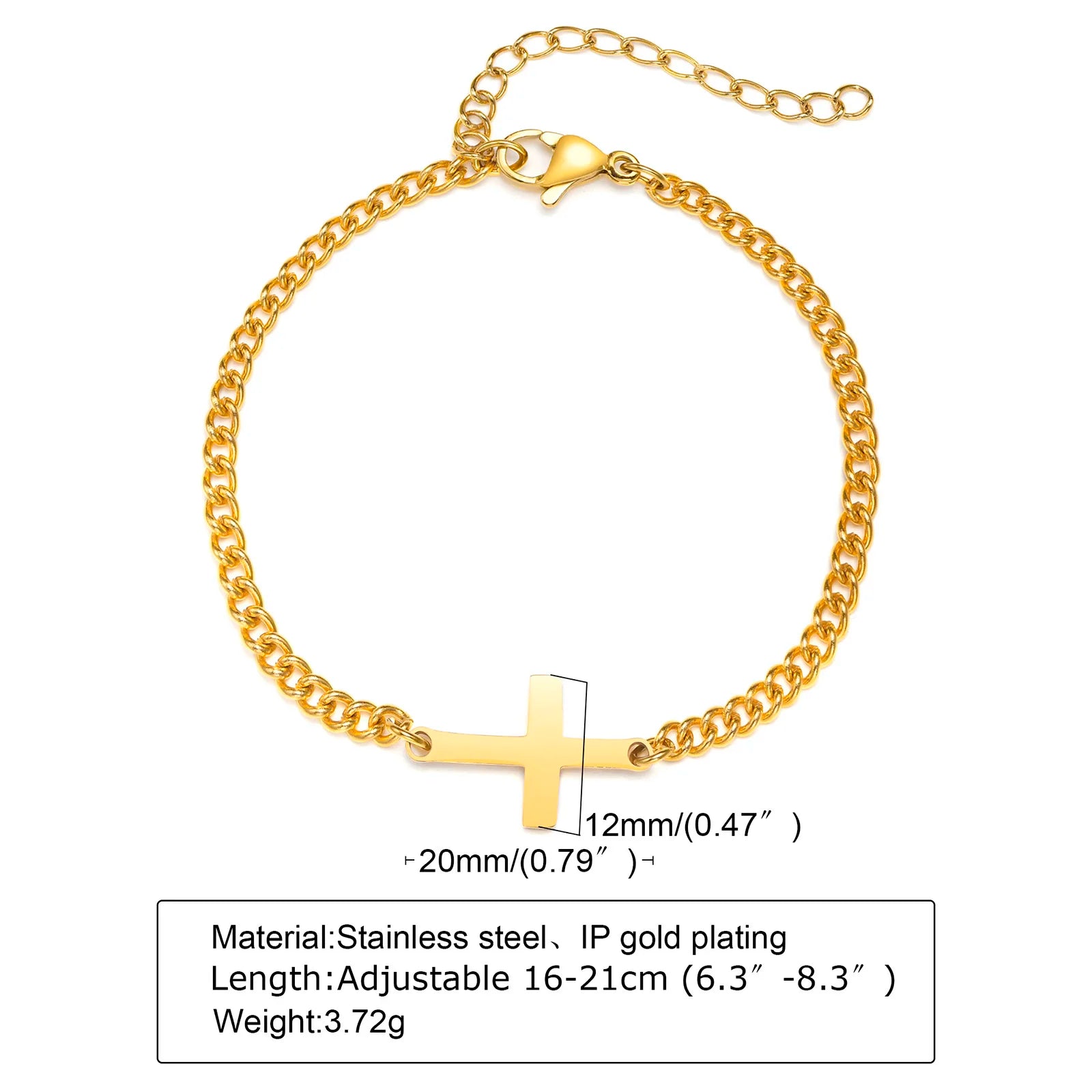 Sanctum Cross Bracelet
