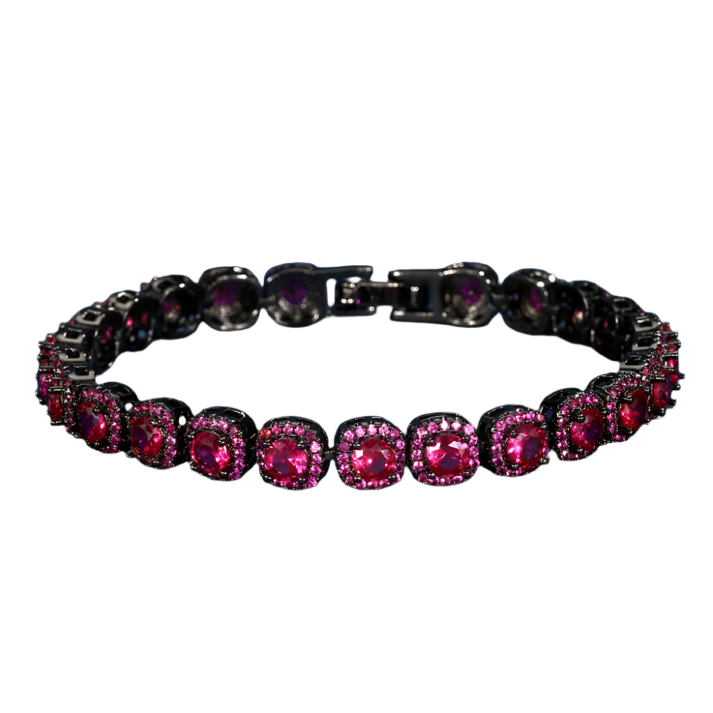 Retro Ruby Star Bracelets