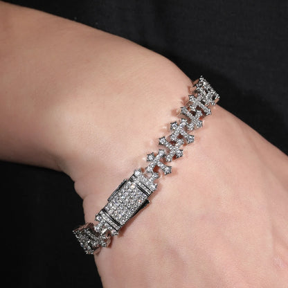 Iced Cross Bracelets