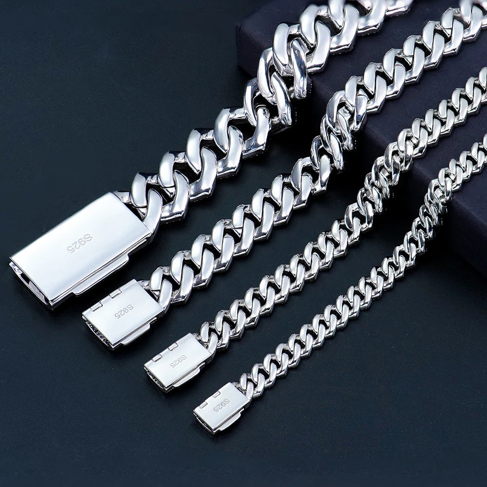 VVS1 Metro Cuban Moissanite Bracelet