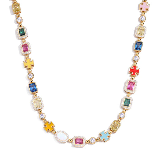 ZyraGem MultiStone Necklace