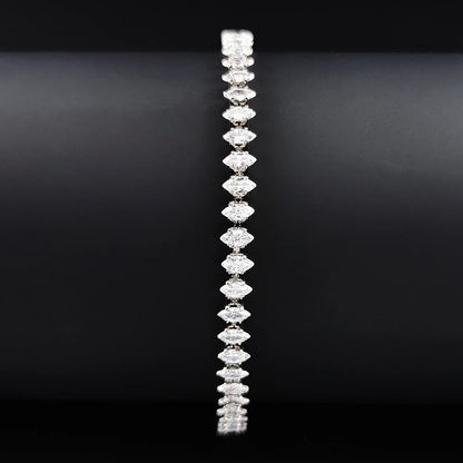 Marquise Oval Cut Bracelet