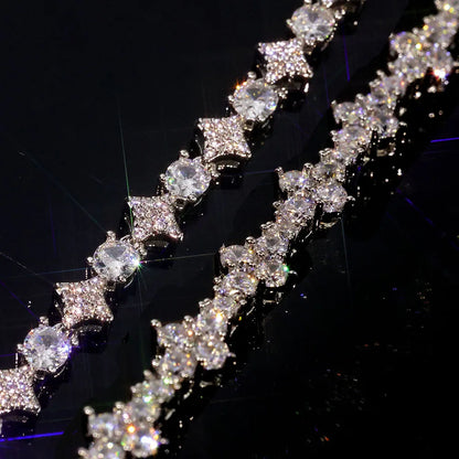 Sun Star Tennis Bracelet