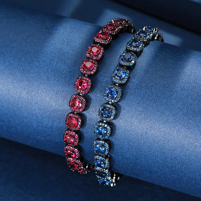 Retro Ruby Star Bracelets