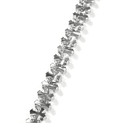 Iced Cross Bracelets