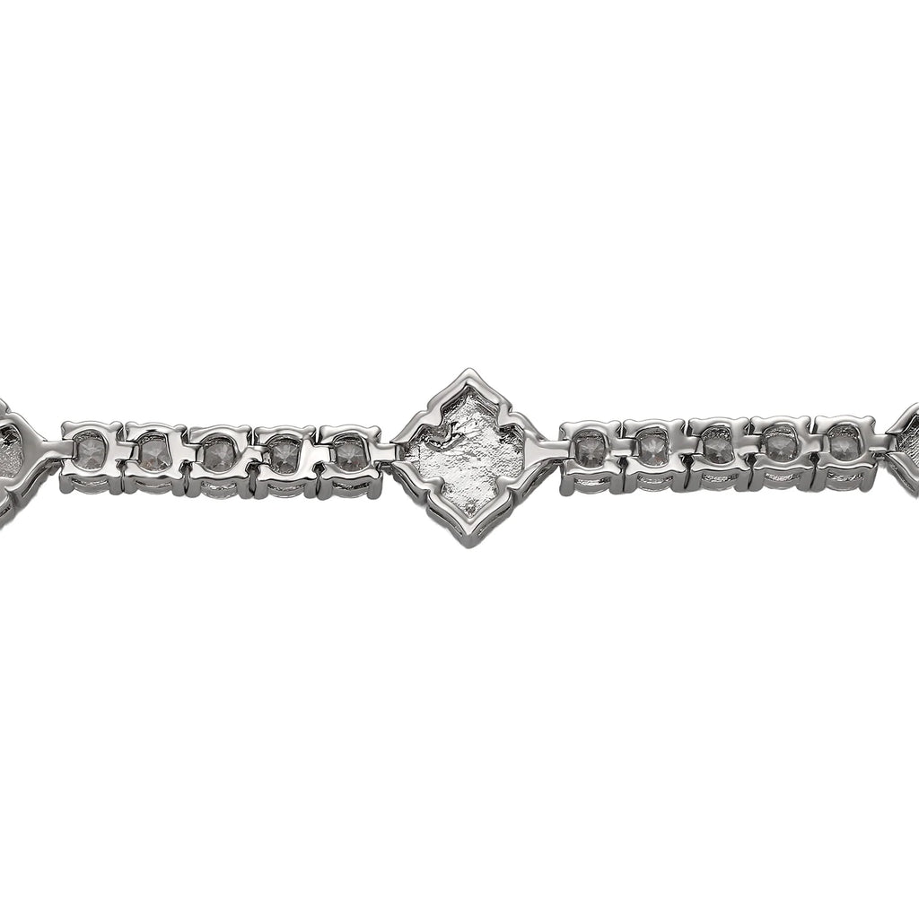 Iced Lucky Clover Bracelet