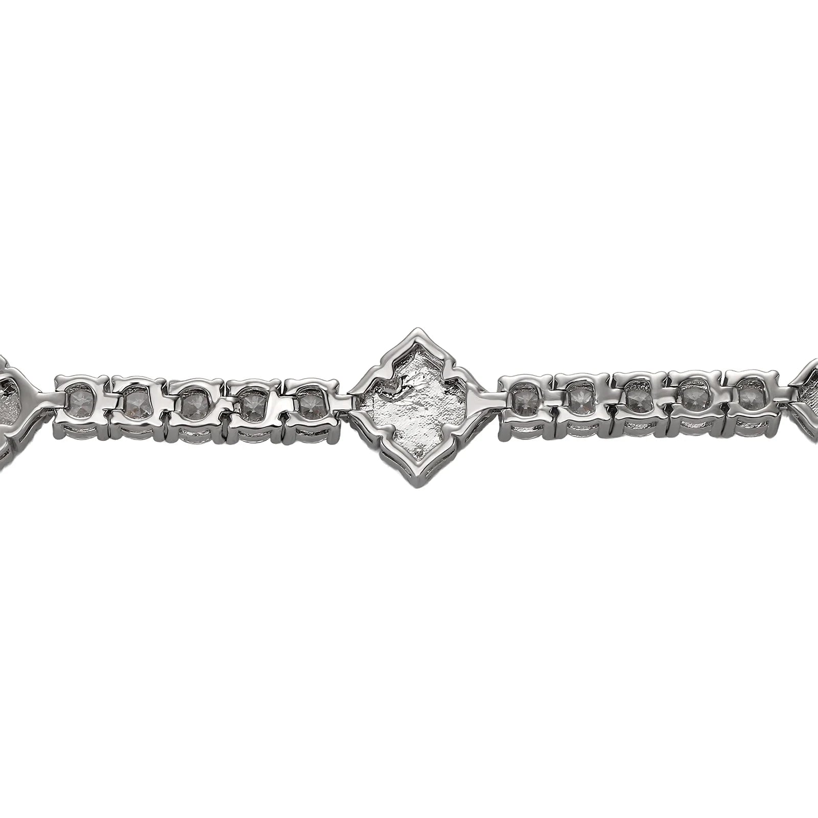 Iced Lucky Clover Bracelet