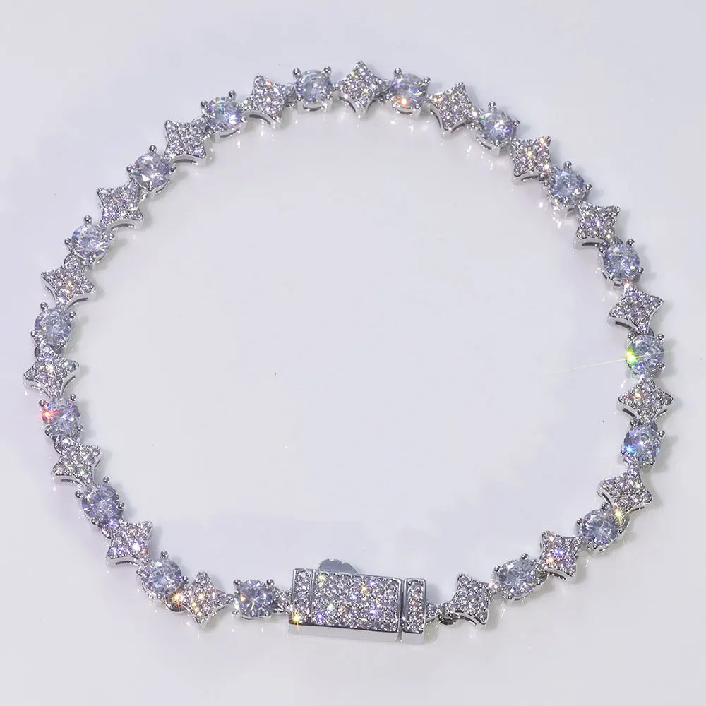 Sun Star Tennis Bracelet