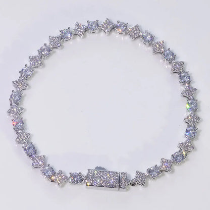 Sun Star Tennis Bracelet