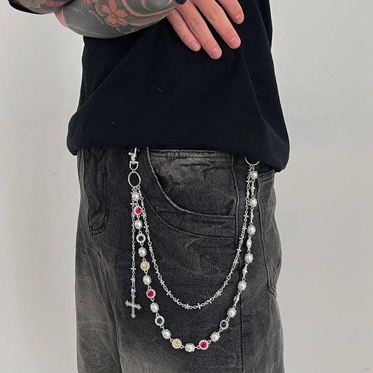 Salircon V2 Cross Pearl Beltchain