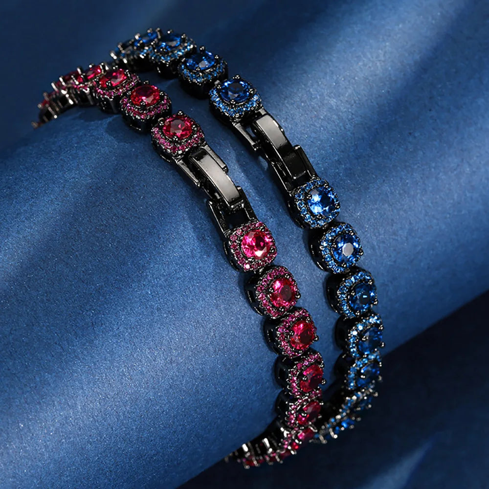 Retro Ruby Star Bracelets