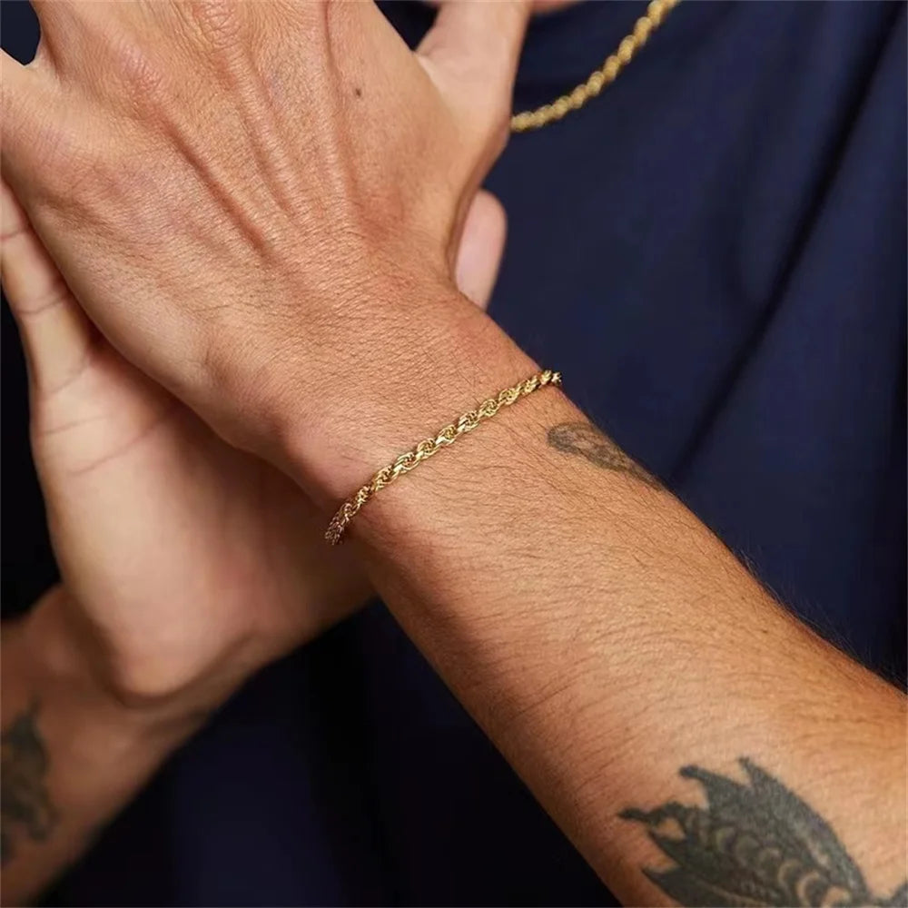 Twist Chain Bracelet