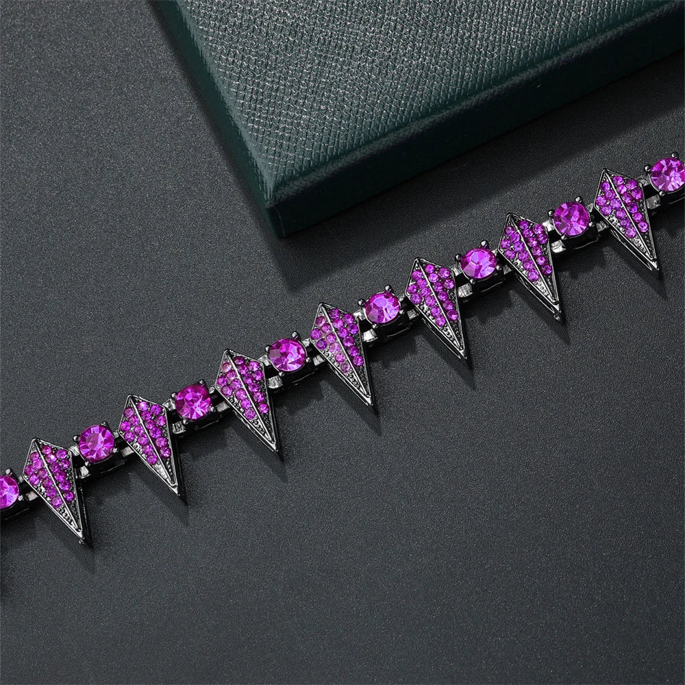Violet Synth Bracelet