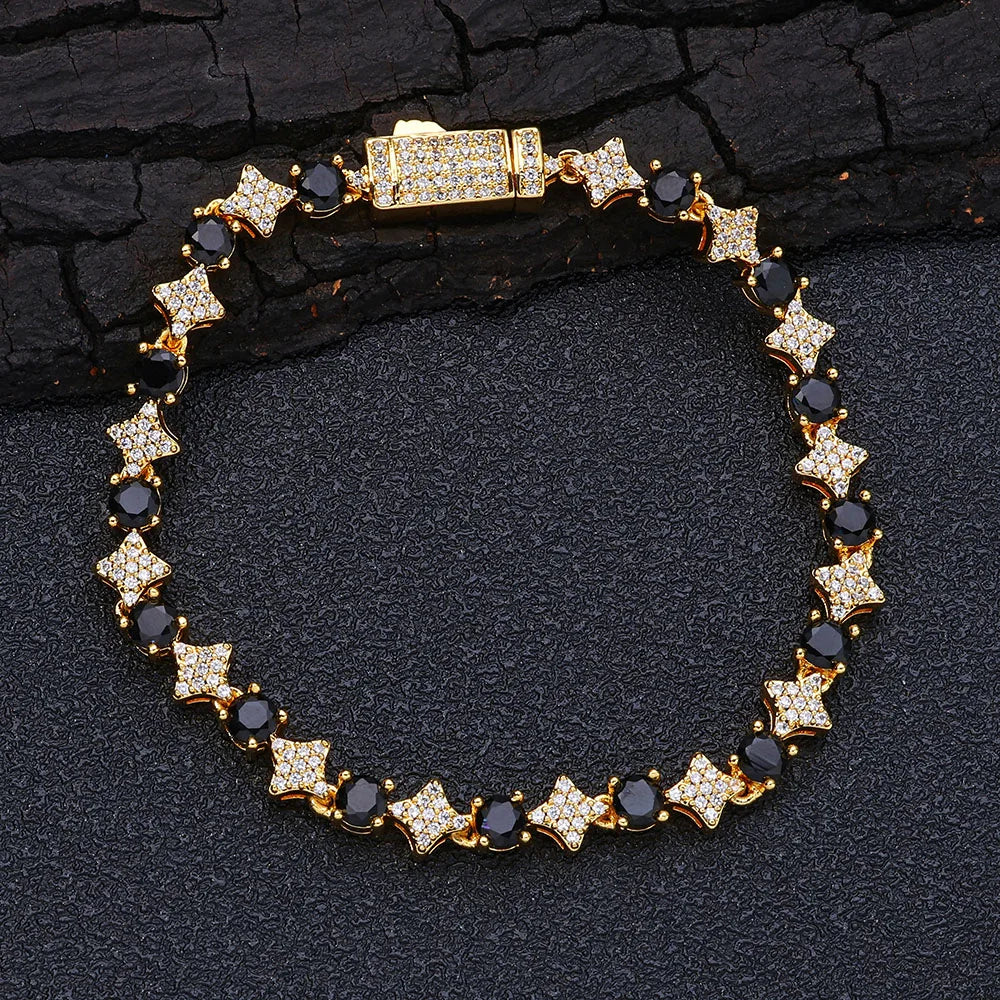 Dark Star Tennis Bracelet