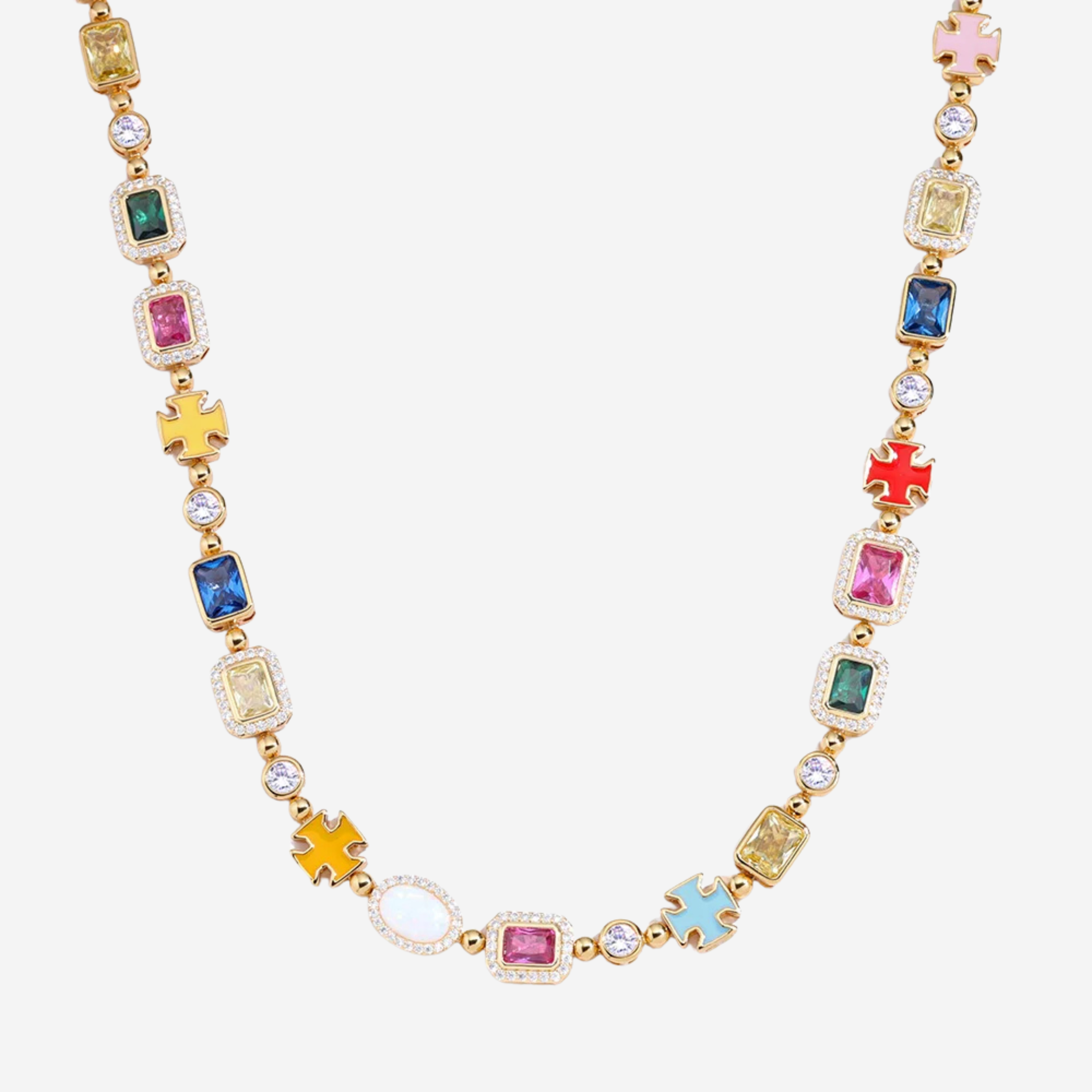 ZyraGem MultiStone Necklace