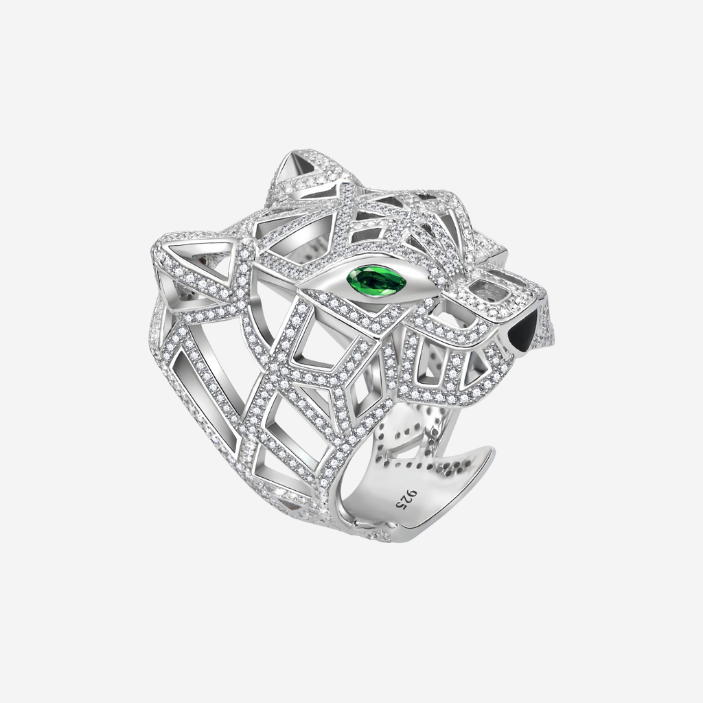 Cryptic Leopard Ring